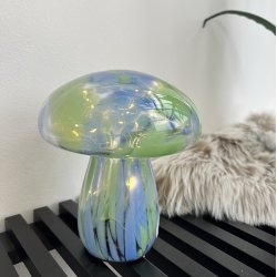 Lampe Mushy chips, glas 17x�15 cm