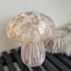 Lampe Mushy chips, glas 17x�15 cm