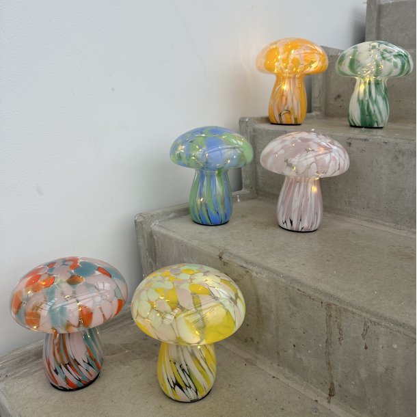 Lampe Mushy chips, glas 17x�15 cm