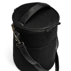 Saturn XL strikketaske sort Canvas