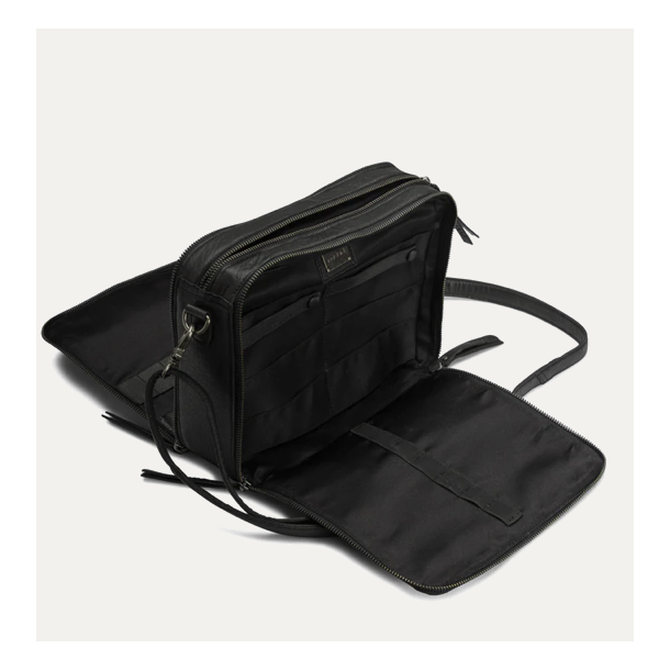 Cathy strikketaske skind