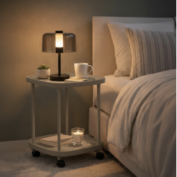 Sidebord med hjul 50x39x39cm