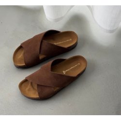 Sandaler NATURE STEPS  brun ruskind str. 36-41