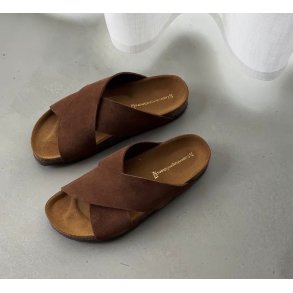 Sandaler NATURE STEPS  brun ruskind str. 36-41