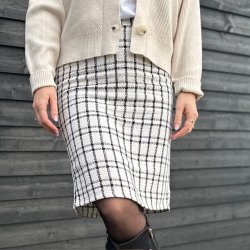 Nederdel TWEED str. XS-S