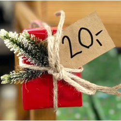 Pakkespils pakke hemmelig 20 kr