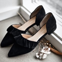 Loafer New Romance sort ruskind - str. 36-41