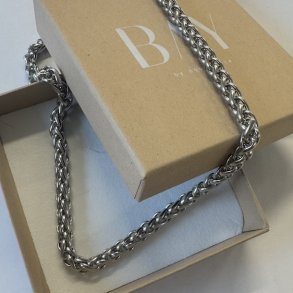 halsk�de link st�l vandfast 