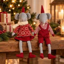 Nisse elefant 2ass h: 36cm stof