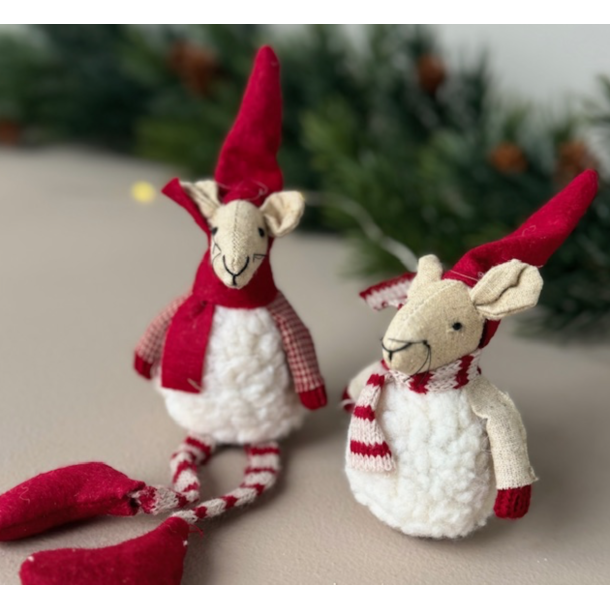 Noa musepar sidde 16cm stof 