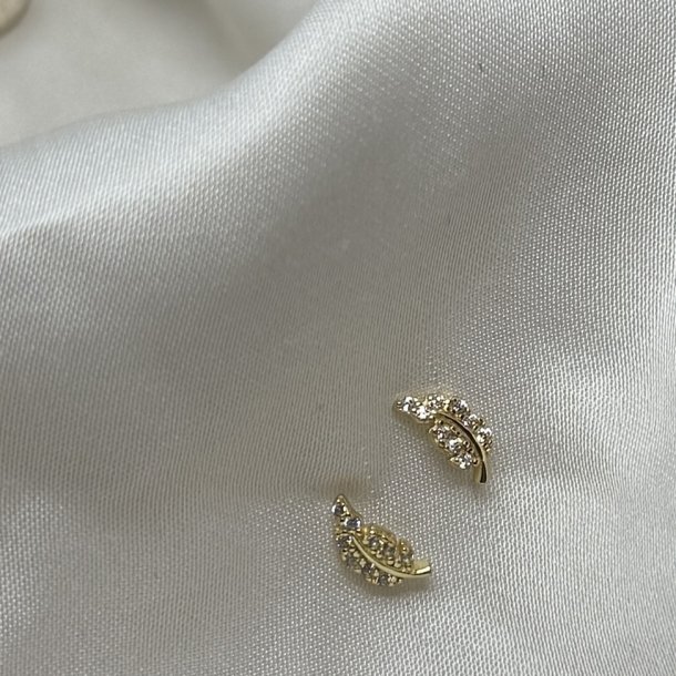 reringe NORA LEAF - Forgyldt