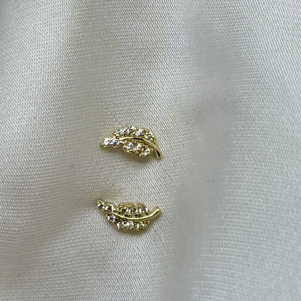 reringe NORA LEAF - Forgyldt