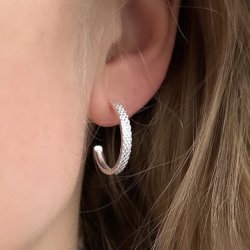 restik creoler ISABEL 20 mm Sterling Slv