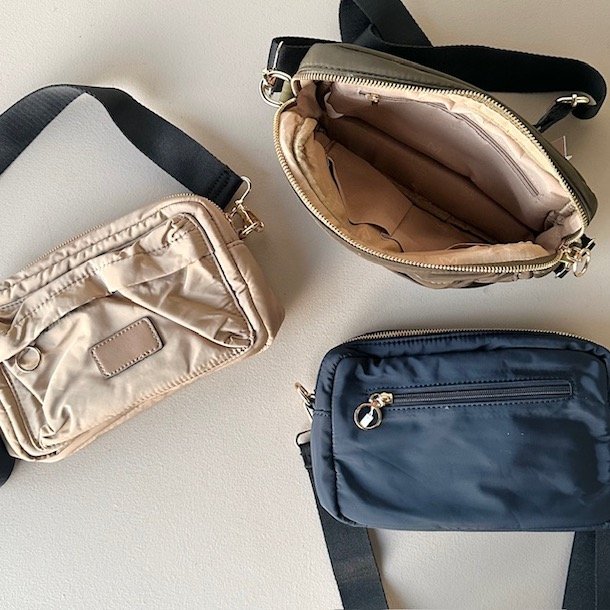 Crossbody fall color nylon