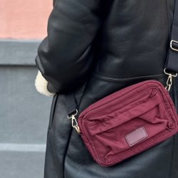 Crossbody fall color nylon