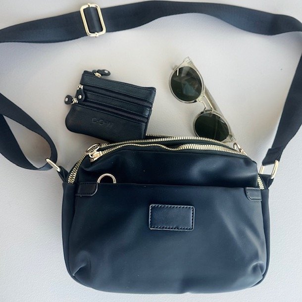 Crossbody nylon pastel