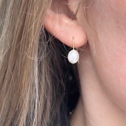 rekroge SARDINA pearl forgyldt slv