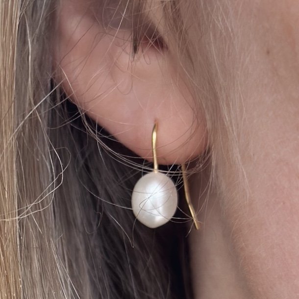 rekroge SARDINA pearl forgyldt slv