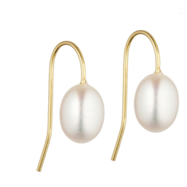 rekroge SARDINA pearl forgyldt slv