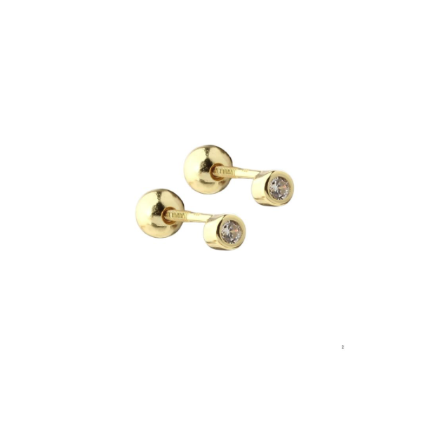 �rering EILA ROUND forgyldt s�lv