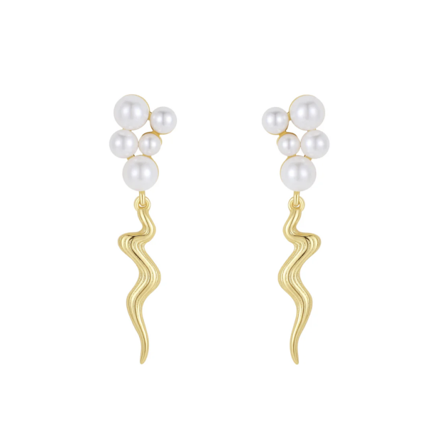 Kanasu restikker forgyldt slv