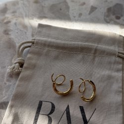 Hoop TURN Guldbelagt vandfast