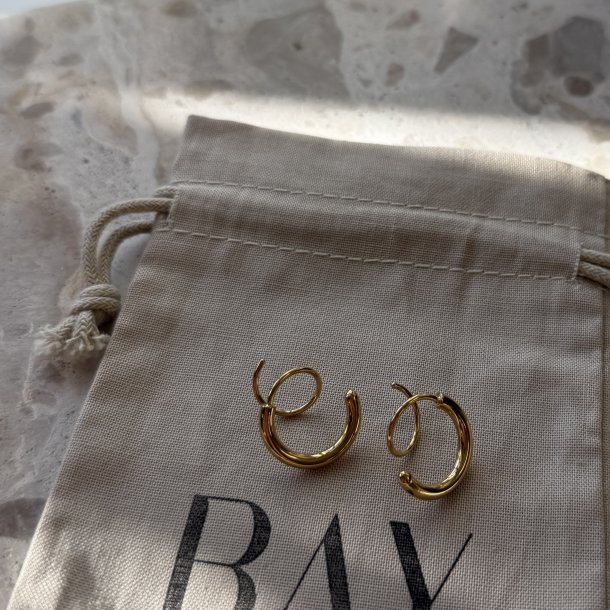 Hoop TURN Guldbelagt vandfast