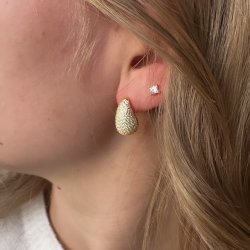 restikker PAV Forgyldt Slv