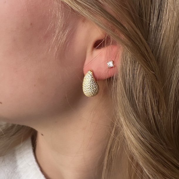 restikker PAV Forgyldt Slv