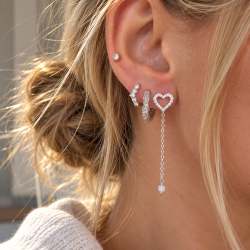 �reringe LOVE ME MORE BIG HEART - S�lv