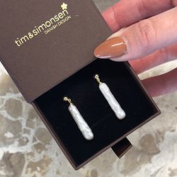 restikker TORINO pearl forgyldt slv