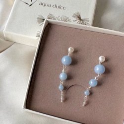 restikker SKY BLUE GHITA sterling slv