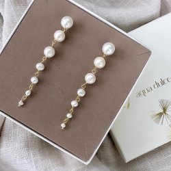 reringe GHITA LONG forgyldt slv