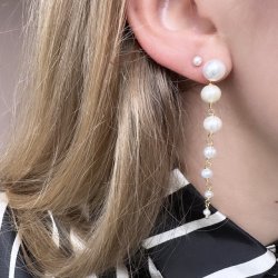 reringe GHITA LONG forgyldt slv