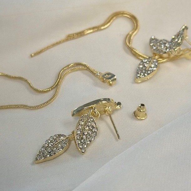 restikker leaves forgyldt slv