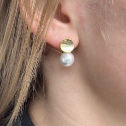 restikker CATANIA pearl forgyldt slv