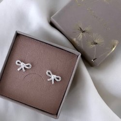 restikker BOW TIE Sterling Slv