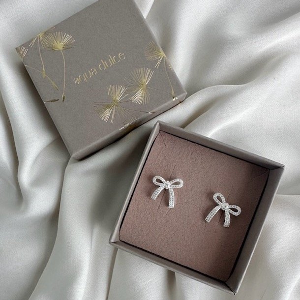 restikker ELEGANT BOW Sterling Slv