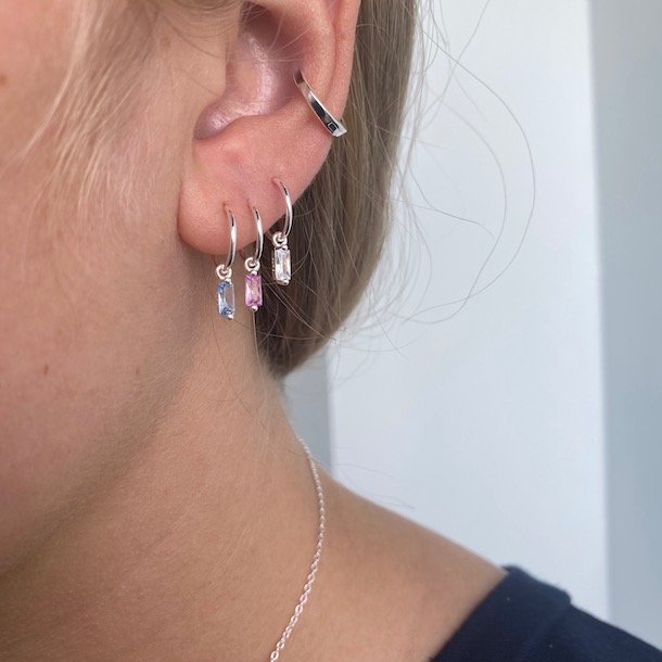 Aya restik creol rosa baguette slv