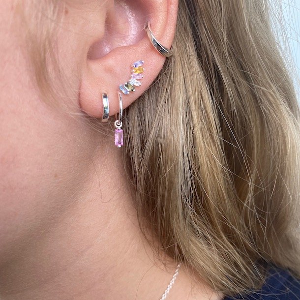 Aya restik creol rosa baguette slv