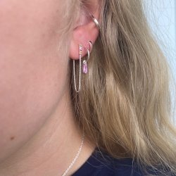 Aya restik creol rosa baguette slv