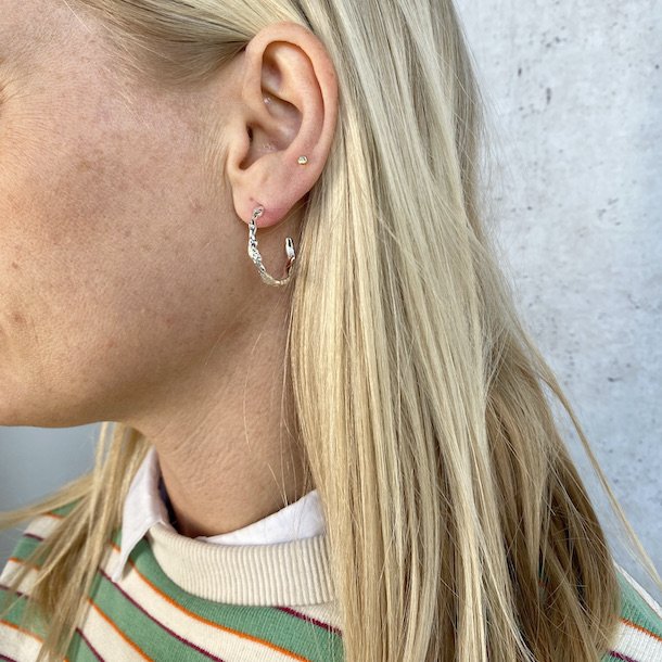 MILA restik creol 25 mm sterling slv