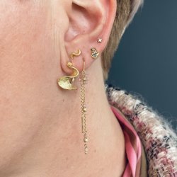 restik creol Rhumba forgyldt slv