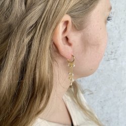 restik creol WENDY m. kde og perler forgyldt