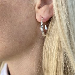 MILA restik creol 25 mm sterling slv