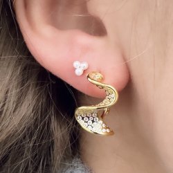 restik Creoler RHUMBA DARLING 20mm Forgyldt Slv