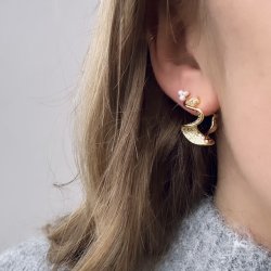 restik Creoler RHUMBA DARLING 20mm Forgyldt Slv