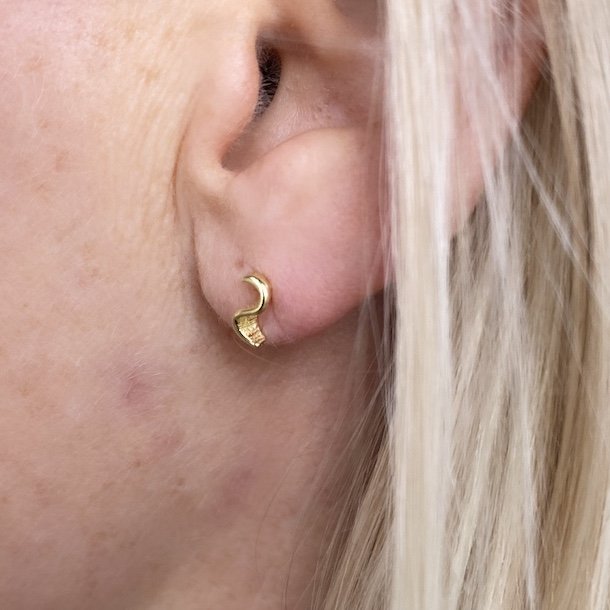 restikker Rhumba petite forgyldt slv