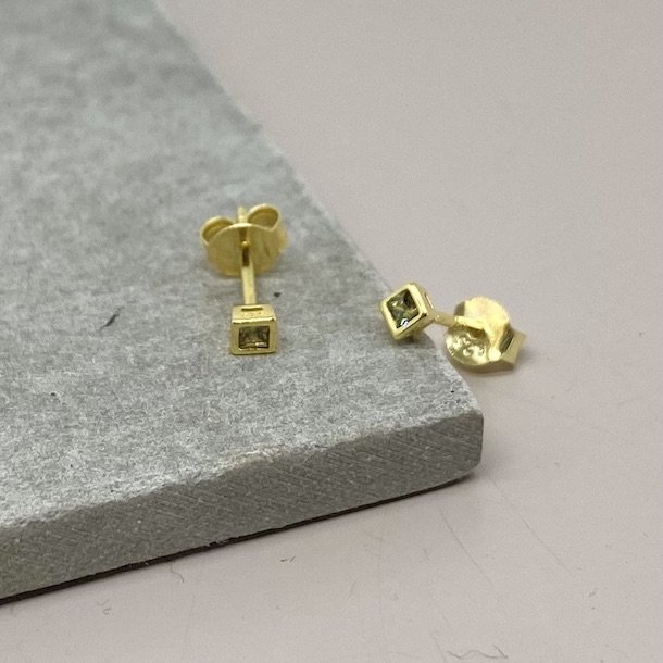 restikker olive square forgyldt slv