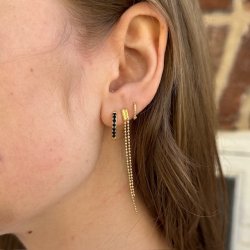 restikker DOT LOVE SMALL Forgyldt Slv